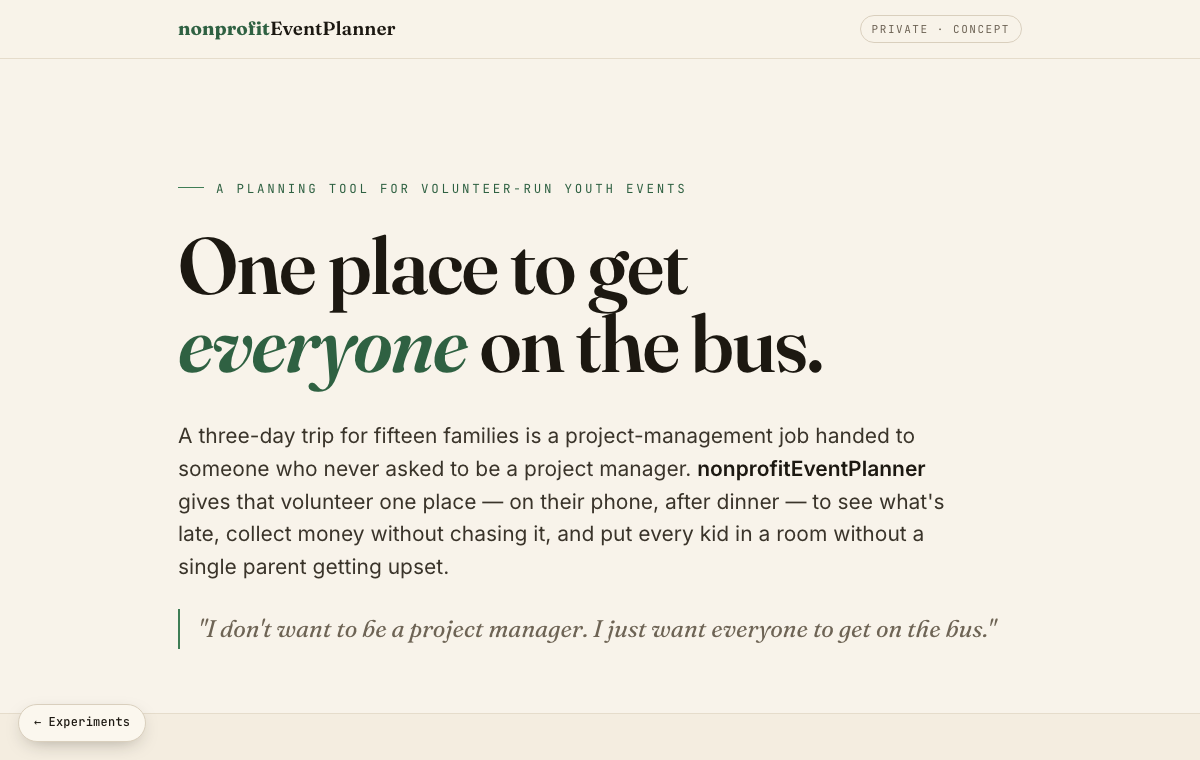 nonprofitEventPlanner