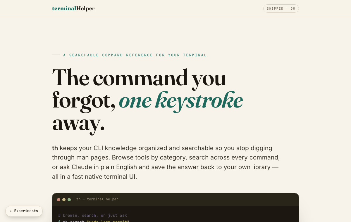 terminalHelper